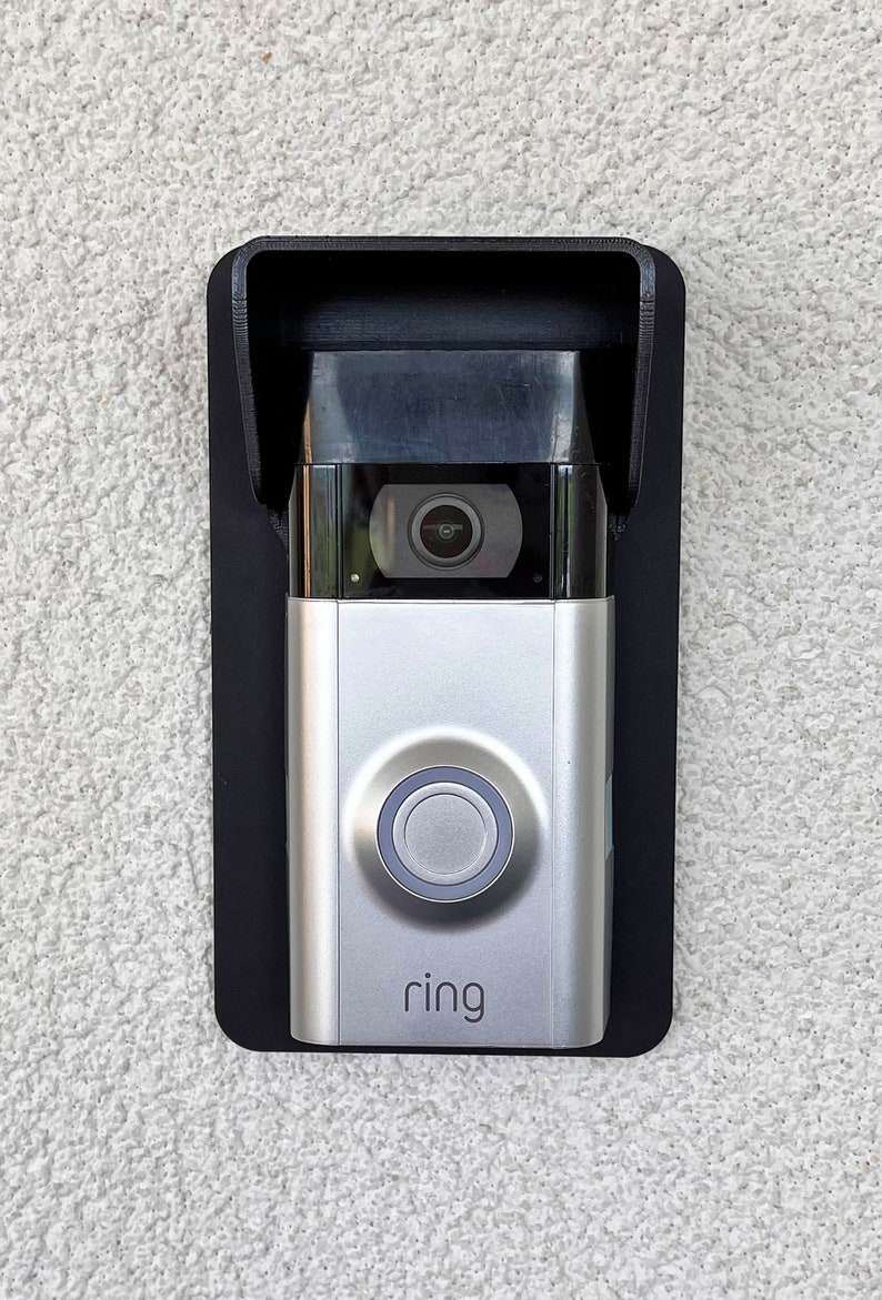 Ring Video Doorbell 1/2/3/4 2nd Gen & 3 Plus Modelle Wandteller Schlank, stark und elegant Mattes Finish Heavy Duty Bild 2