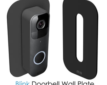 Blink Video Doorbell | Wall Plate | Slim, Strong and Elegant | Matte Finish | Heavy Duty