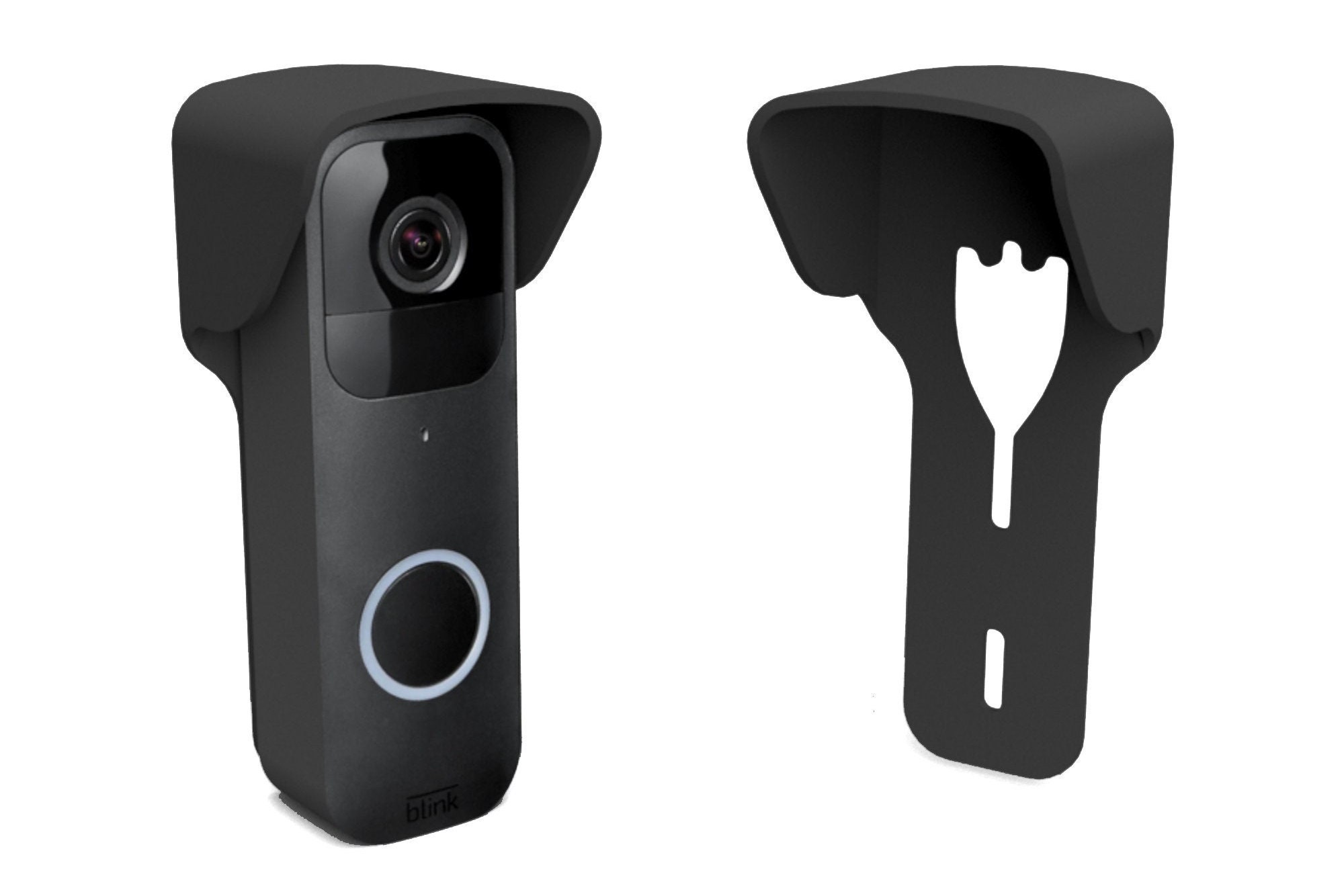 Blink Video Doorbell Cover Camera Protection From Rain glare light