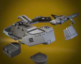 Turretkit voor Kingly Hands EXTERMINATOR-tank