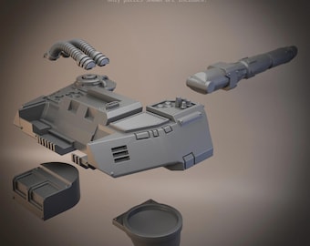 Turretkit voor EXTERMINATOR-tank