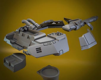 Kit torretta per carro armato EXTERMINATOR di Kingly Hands