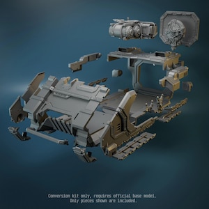 Kit di conversione del modello Ikarus del carro armato IMP "Elite" di Cavity Lupos