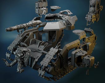 Kit di conversione del modello Ikarus del carro armato EXTERMINATOR "Hunter" di Cavity Lupos