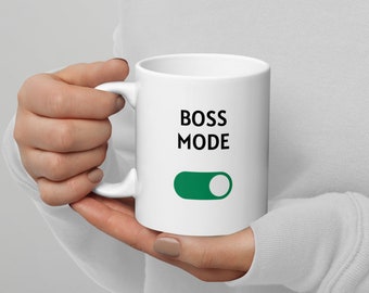 Modo chefe ativado - ativar modo chefe - empreendedor - presente do chefe