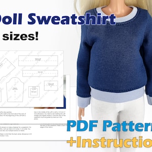 Barbie hoodie pattern hotsell