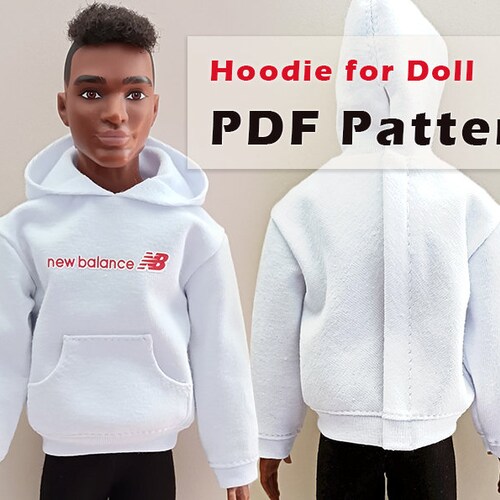 PDF Pattern T-shirt for Doll With One-piece Sleeve - Etsy