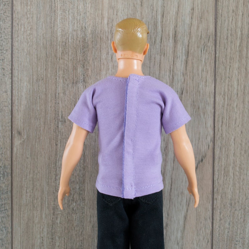 PDF Pattern T-shirt for Doll With One-piece Sleeve - Etsy