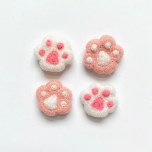 Cute Felt Paws, For Dog and Cat Lovers, Felt Accessories