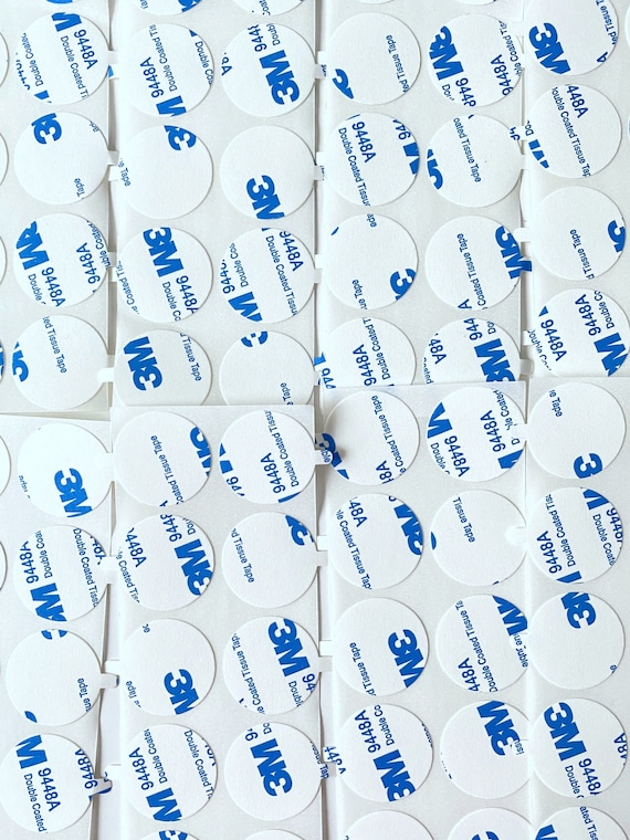 Double Sided 3M Wax Seal Backing Stickers, 23mm, 28mm diameter, Sealing Wax Tools, Craft Tools, Strong Adhesive Clear Stickers