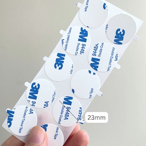 Double Sided 3M Wax Seal Backing Stickers, 23mm, 28mm Diameter, Sealing ...