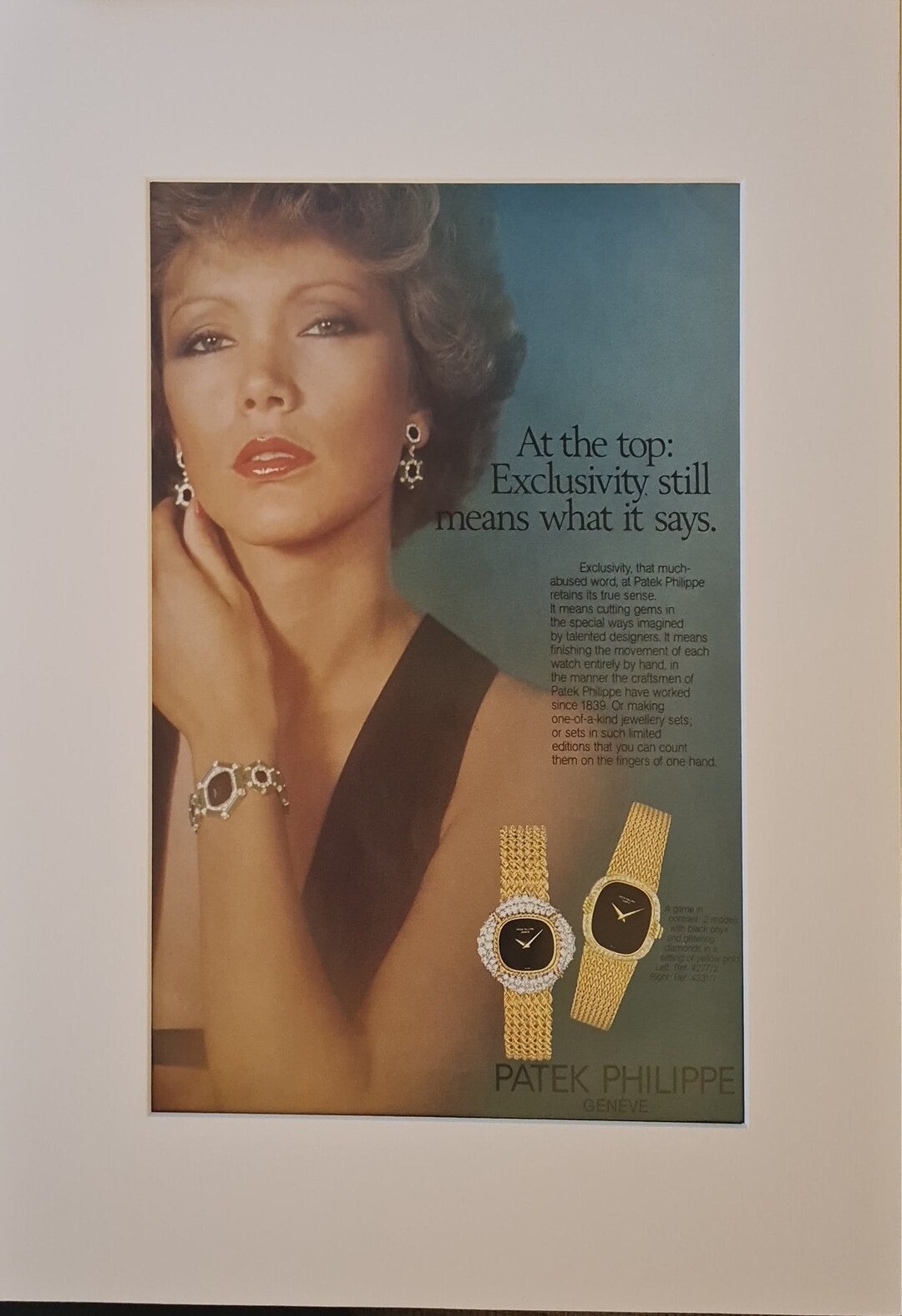 1978 Patek Philippe Geneve Watches Original Full Page Vintage - Etsy