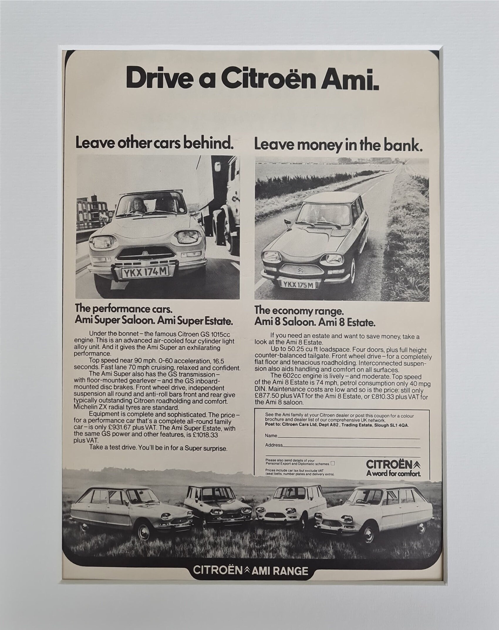 Citroen Ami 8 - Etsy UK