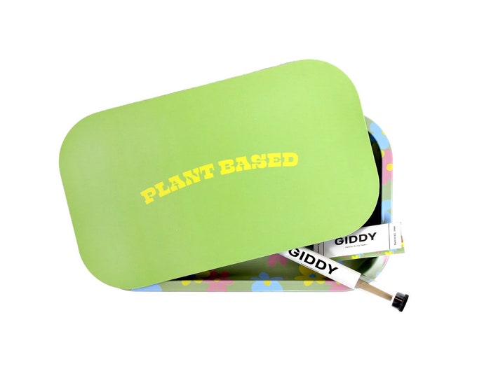 Plant Based Rolling Tray Set Rolling Tray Kit Rolling Tray