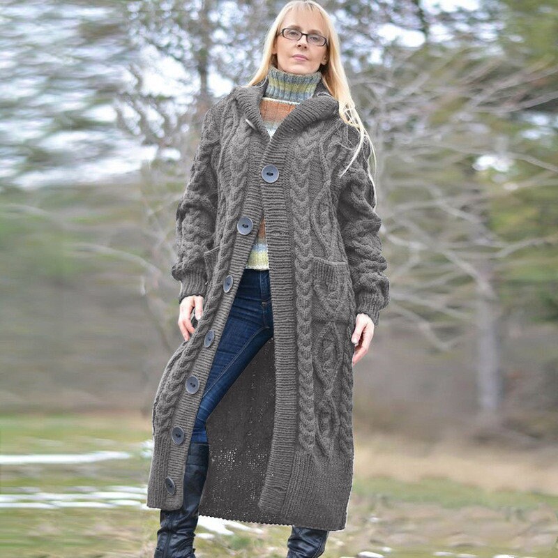 Long Sweater Coat - Etsy