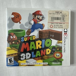 Super Mario 3D Land Nintendo 3DS Rated E Age 7 + Video Games