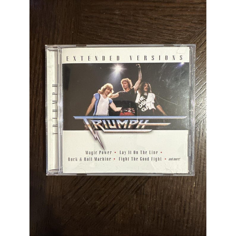 Triumph, Extended Versions by Triumph (CD, 2006) Sony Heavy Rock Canadian image 1