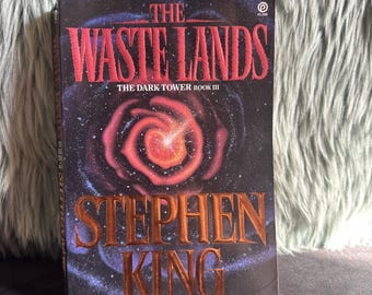 Stephen King Dark Tower III: The Wastelands 1st First Plume Printing 1992