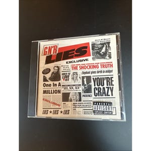 Gnr Lies - Etsy