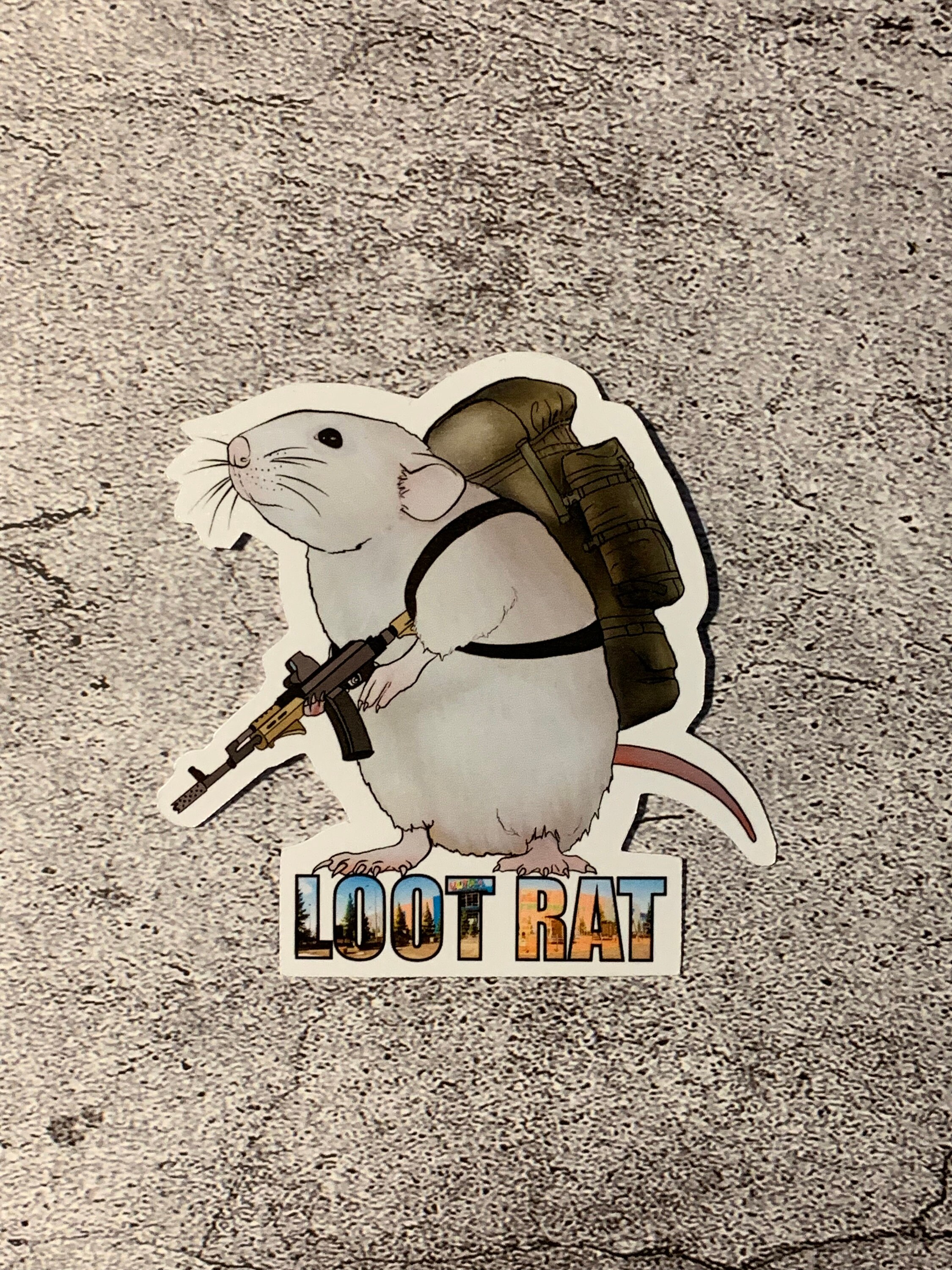 Escape from tarkov LOOT RAT sticker - Etsy 日本
