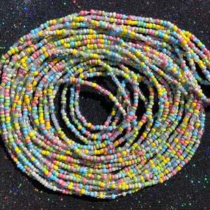 Cotton Candy Waist Beads