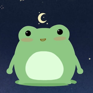 Froggy Vtuber: Live2d Vtuber Model Full Froggo, Rigged, and With ...