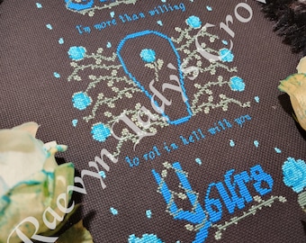 Eternally Yours Cross-Stitch Pattern - Valentine's 2024