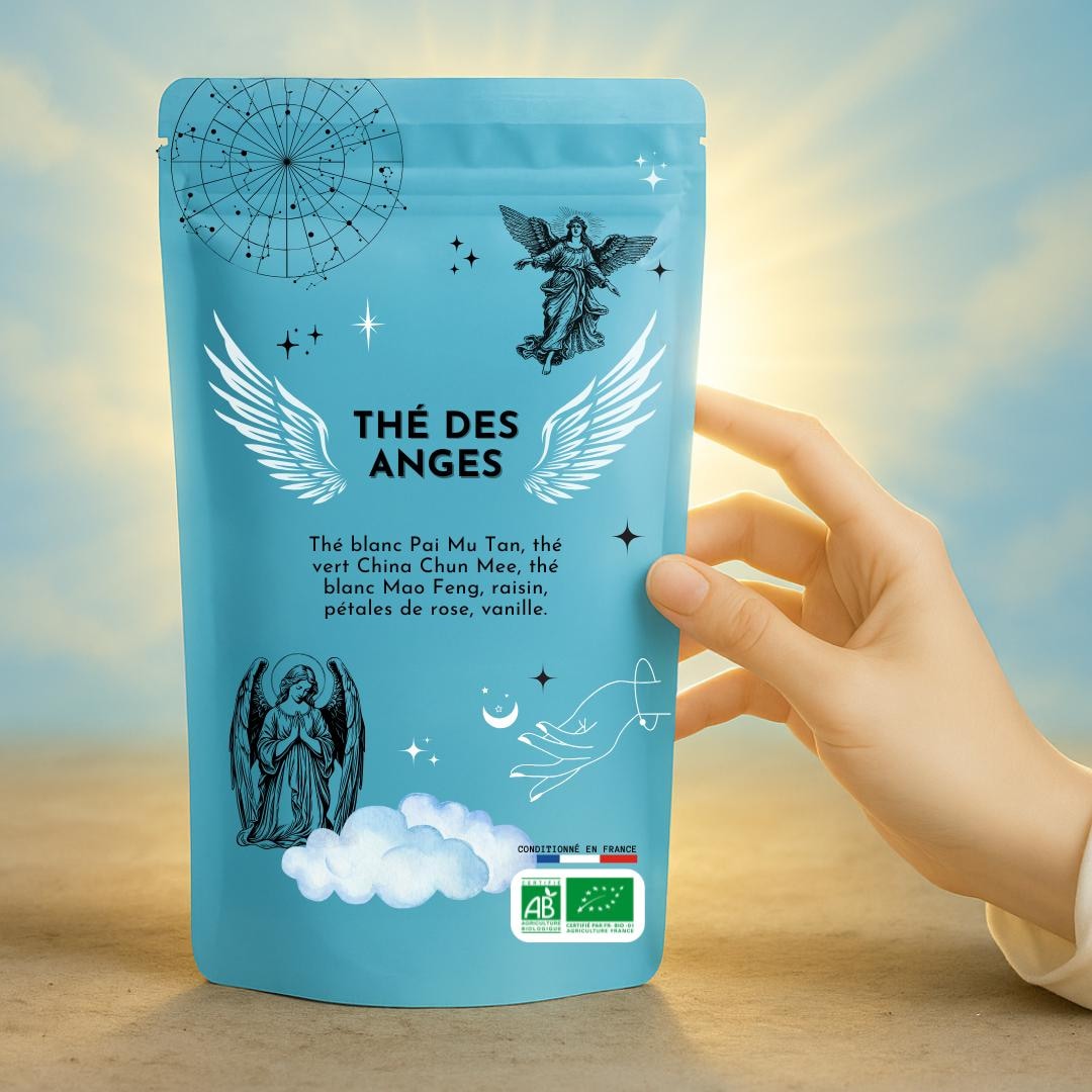 Angel Tea - Organic White Tea: Vanilla, Rose, Grape - Etsy