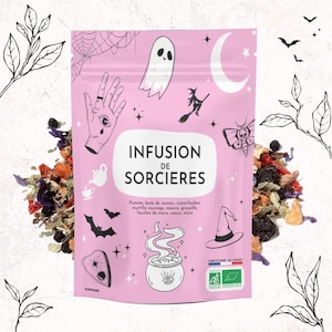 Infusion de sorcières : Tisane artisanale de la forêt enchantée BIO