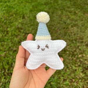 Digital Pattern | Crochet Little Star Christmas Ornament Pattern | DIY Handmade Christmas Tree Decoration | Home Decor