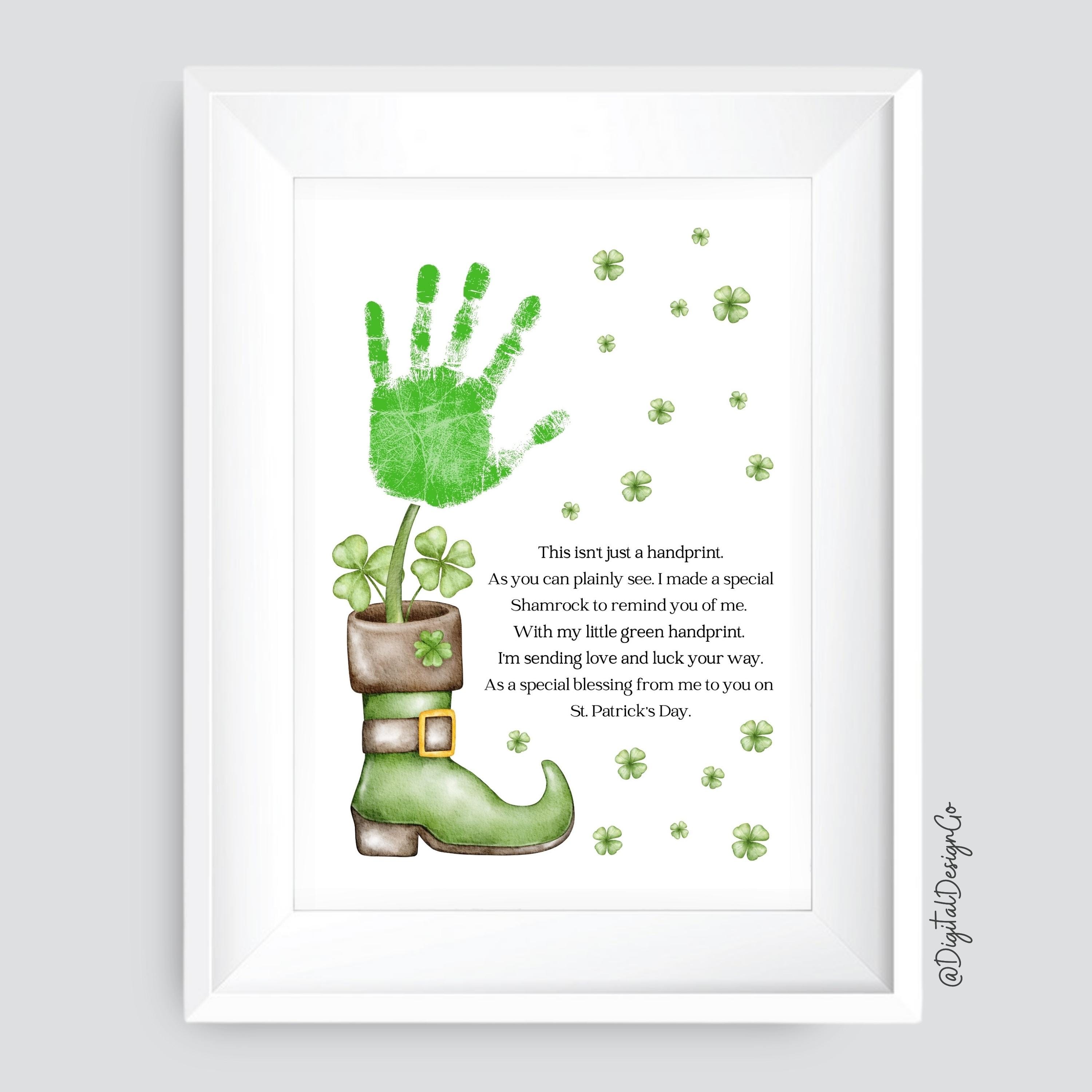 Carta Verde Per Scrapbooking San Patrizio - 24 Fogli 15x15cm - 12 Disegni Diversi, Alta Qualità 160g/m²