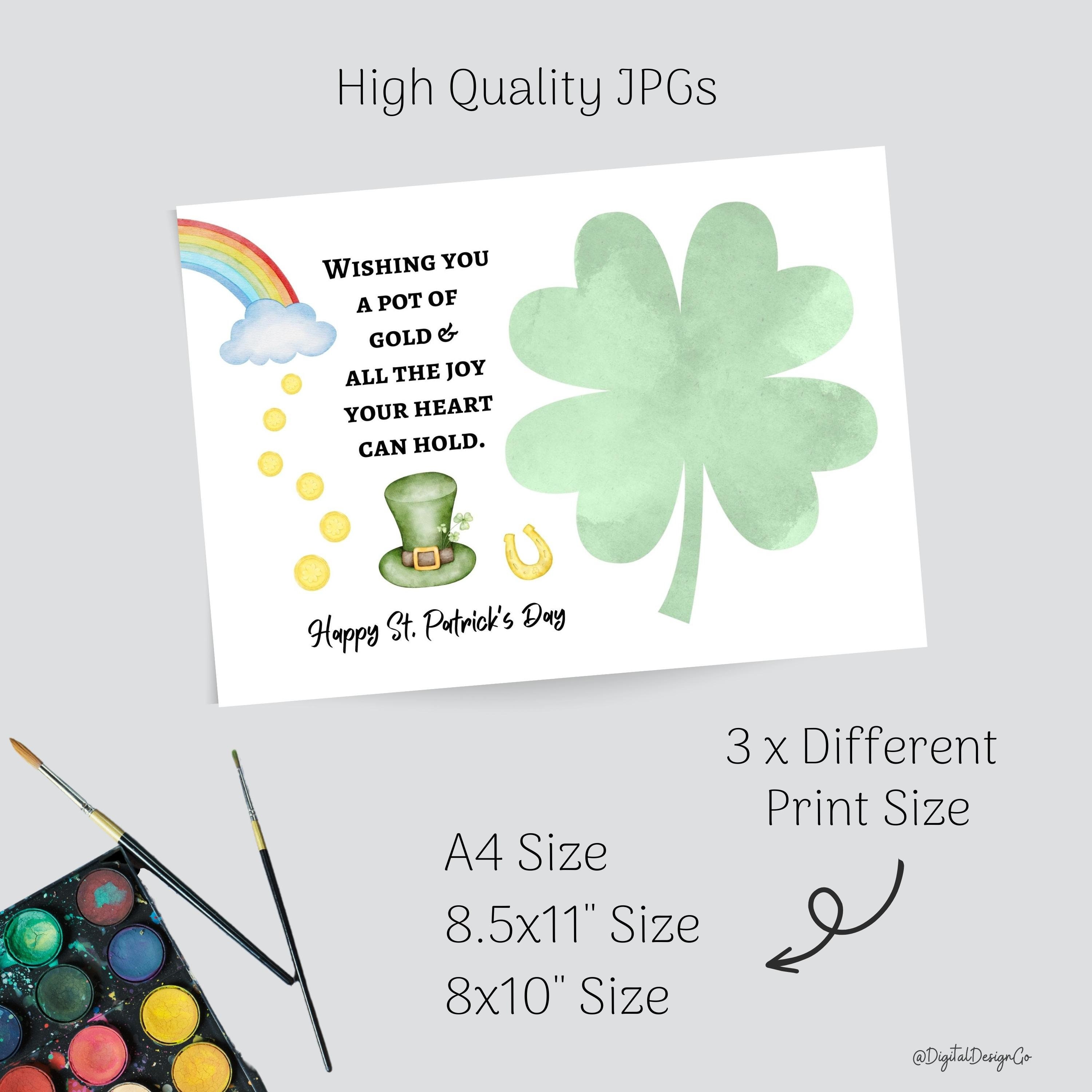 LAQWYNKB Set di 100 Sacchetti in Cellophane per Il Giorno di San Patrizio - Motivi Quadrifoglio Verde e Leprechaun, con Lacci di Chiusura Accessori per Feste Irlandesi per Regali e Dolcetti 13x27