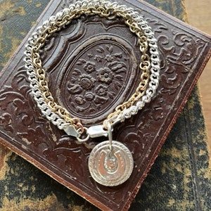 Horseshoe Bracelet Gold and Silver