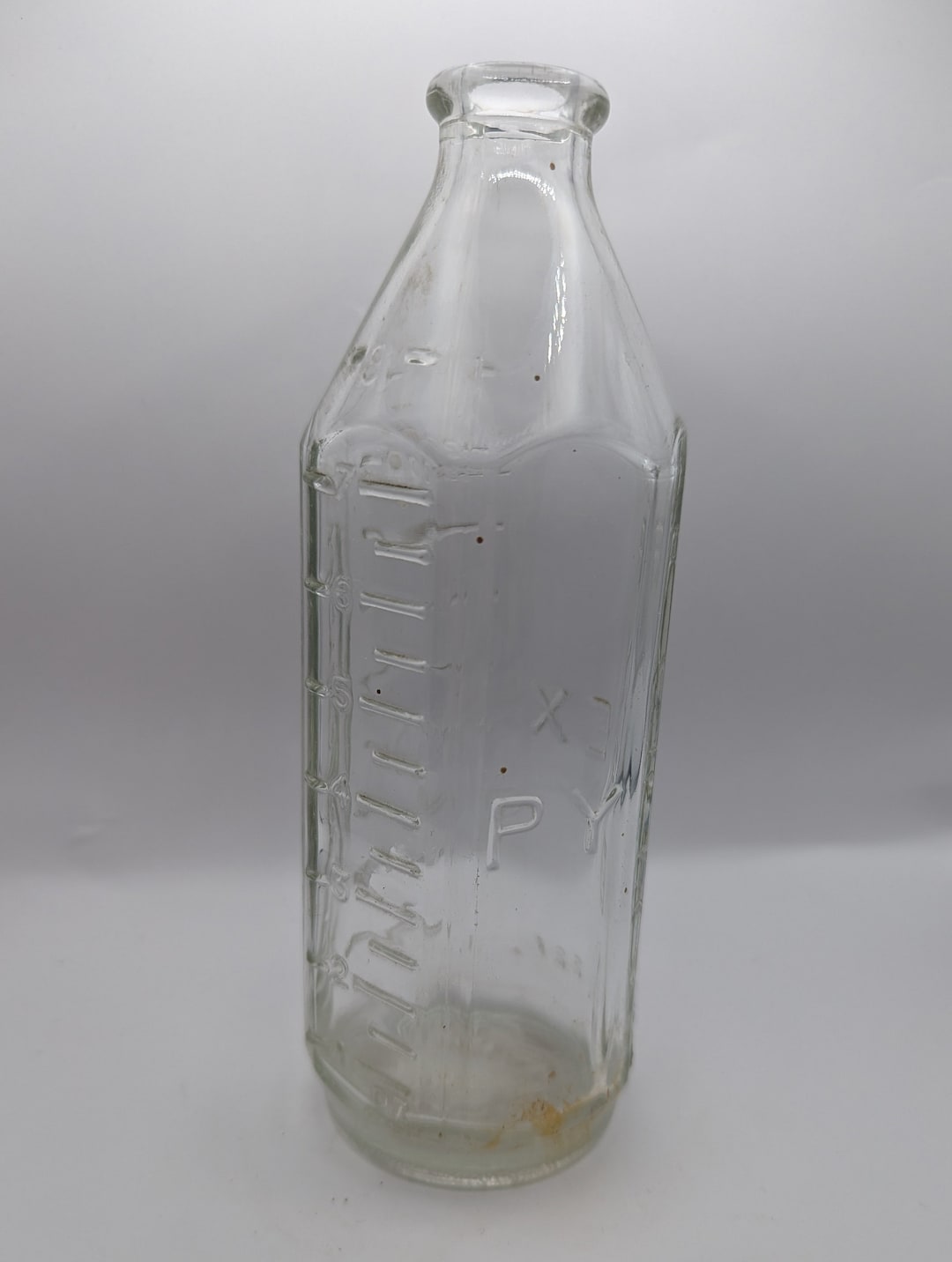 Pyrex Baby Bottle, Glass Baby Feeder. 1950's 8 Fl Oz Glass Baby Milk
