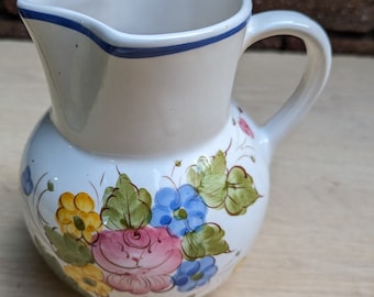Porte-parapluie Vintage Majolica RCCL Portugal - Fait Main Peint à La Main