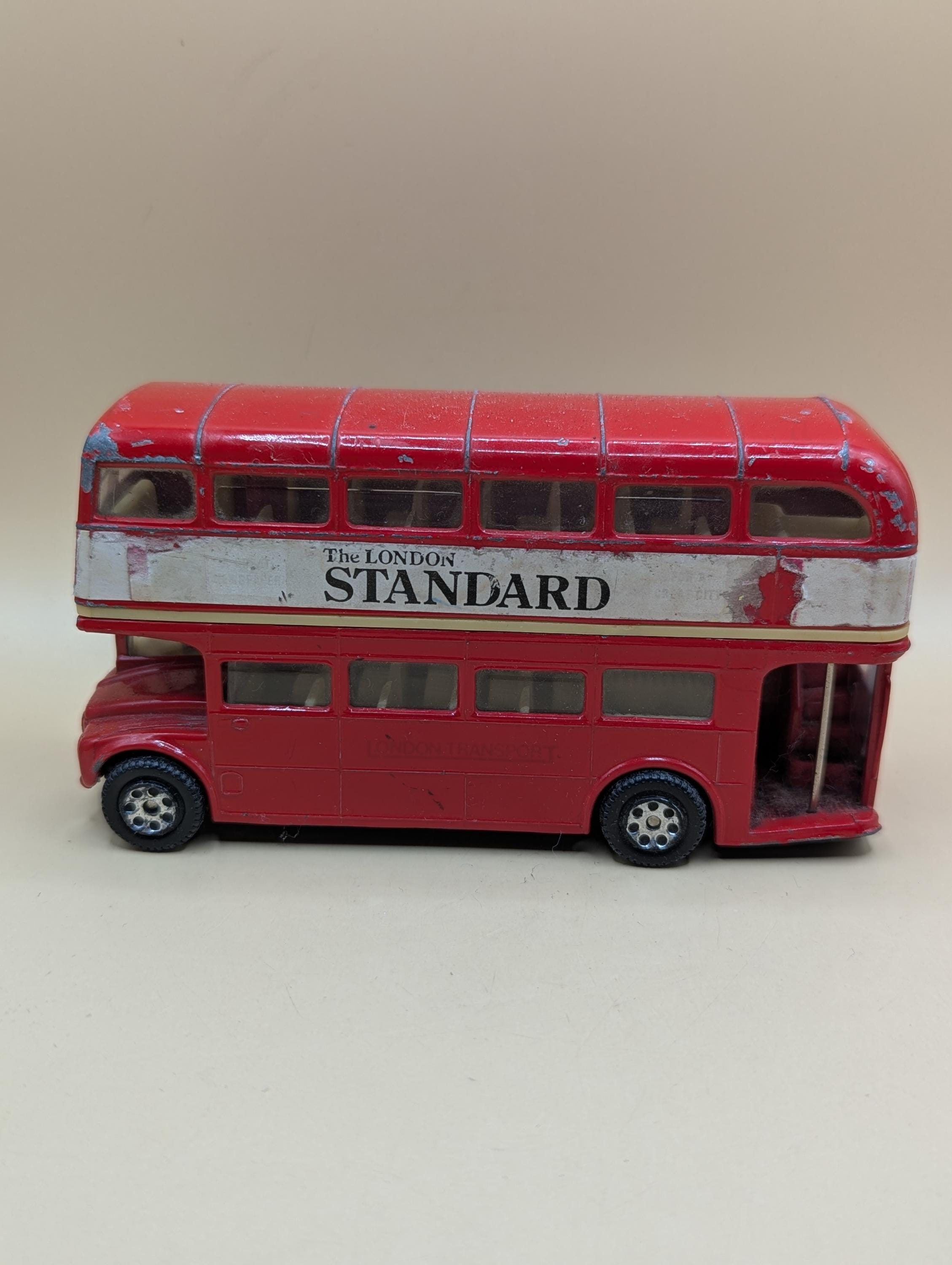 Corgi Miniature 469 AEC Routemaster Bus - Vert/Crème - Occasion