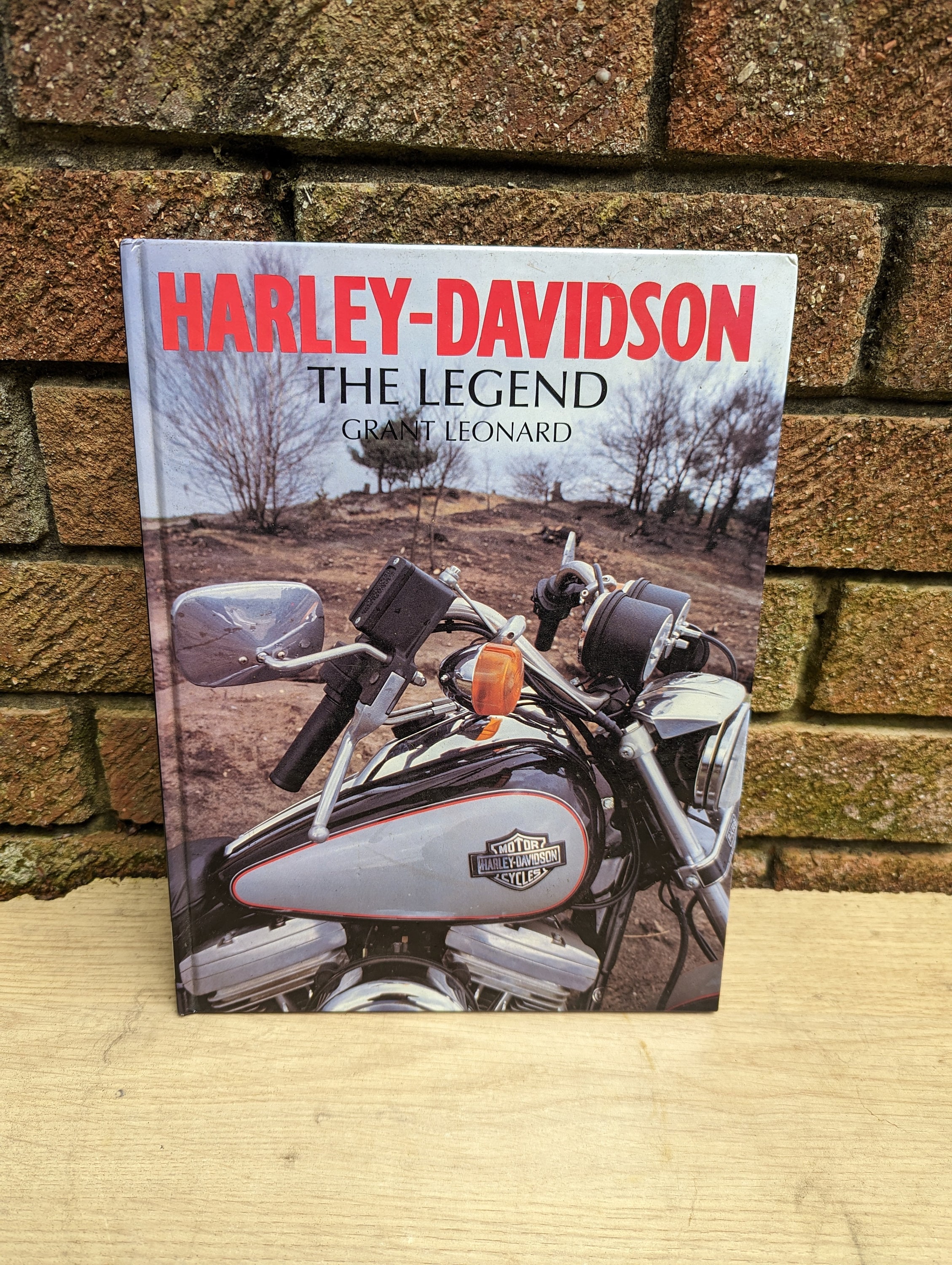 1993 Harley Davidson the Legend Grant Leonard Book, Harley