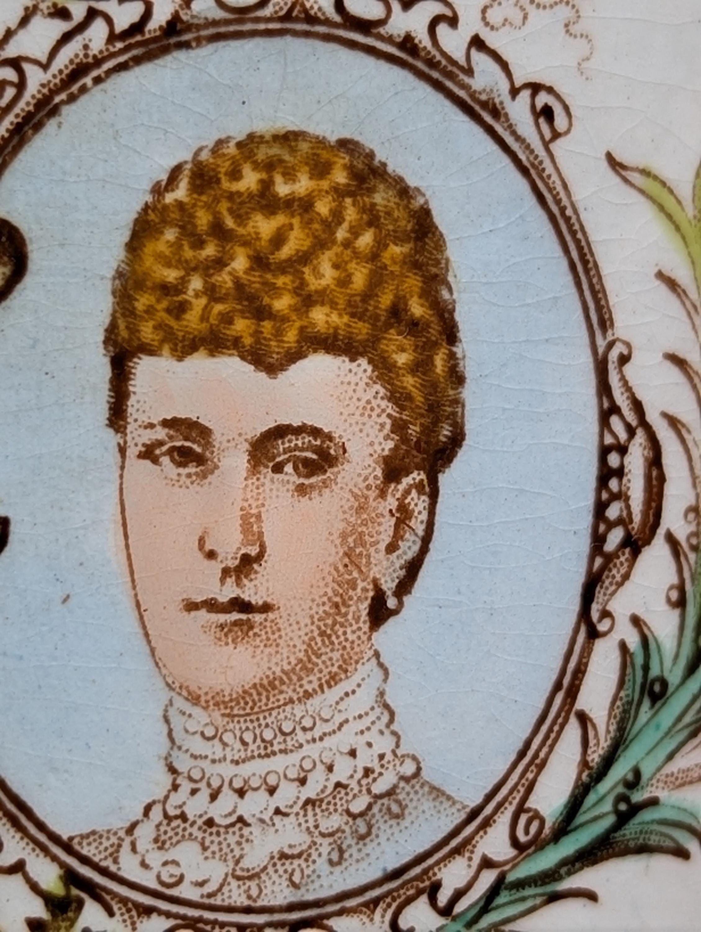 希少なエドワード7世とアレクサンドラ王妃戴冠式カップ。1902年製。123