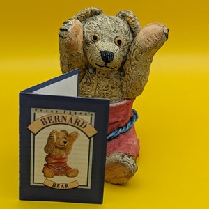 Bernard - Peter Fagan Colourbox Miniatures Teddy Bear