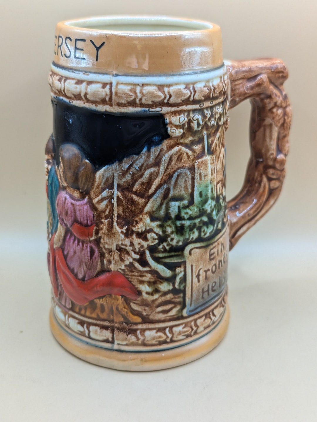 Vintage Ceramic Cup Fine Quality KK Originals Japan, 1950s