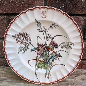 ANTIQUE F&C OSLER LONDON PORCELAIN 鑑賞用皿 Osler London - Etsy
