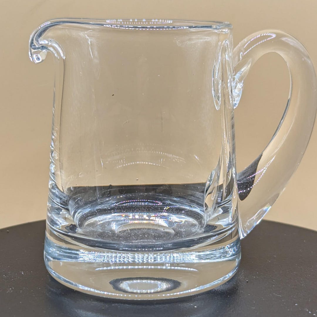 Vintage Georgously Delightful Jaffe Rose Finest Quality Small Glass Jug ...