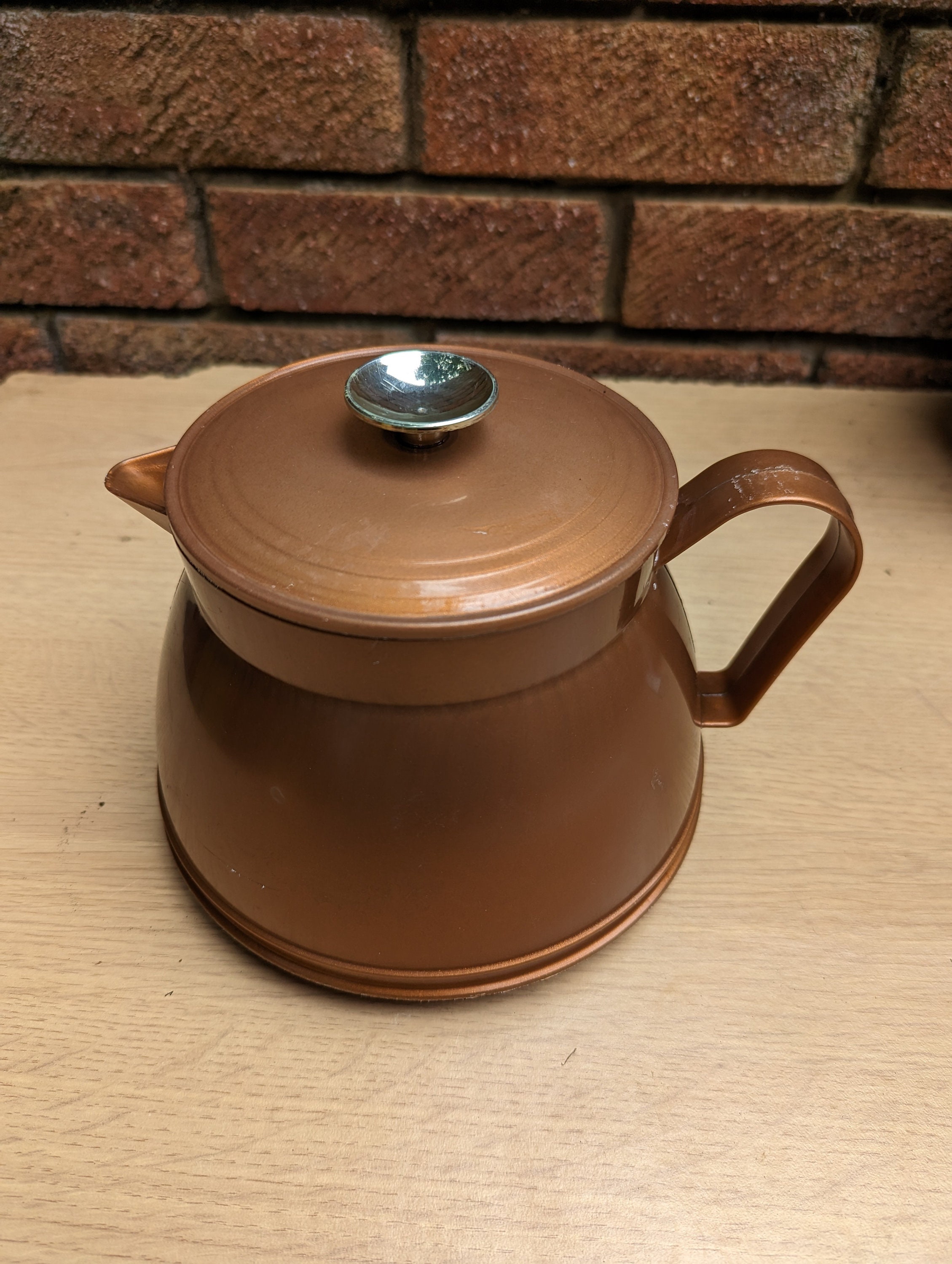 Welware Plastic Thermal Teapot Aged Copper Colour Design,  UK