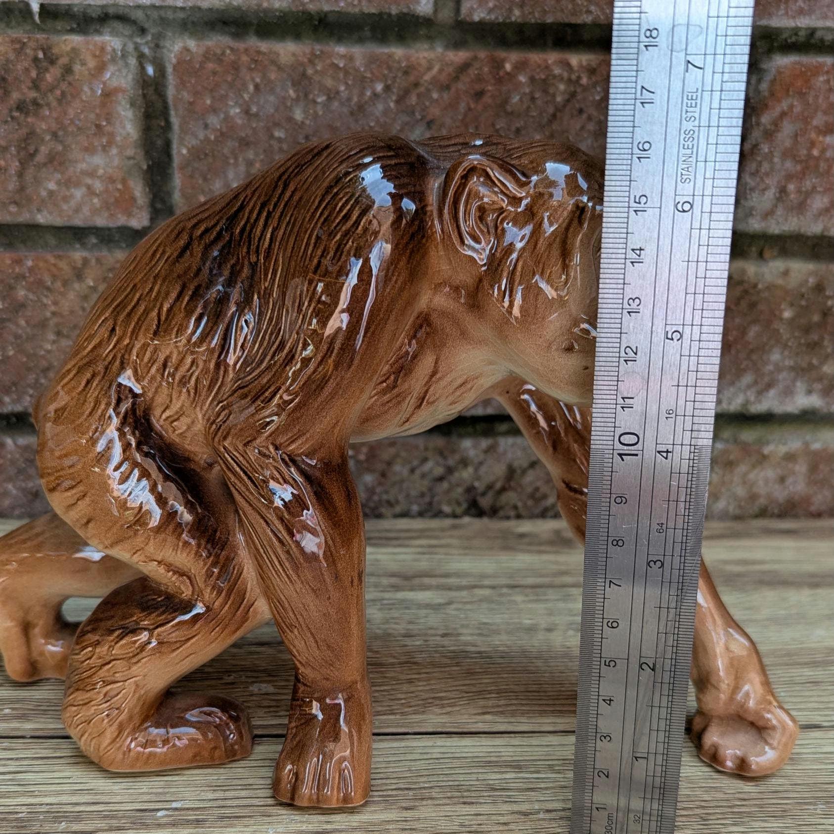 C.1960 Melba Ware Chimpanzee Figurine – H. A. Wain & Sons