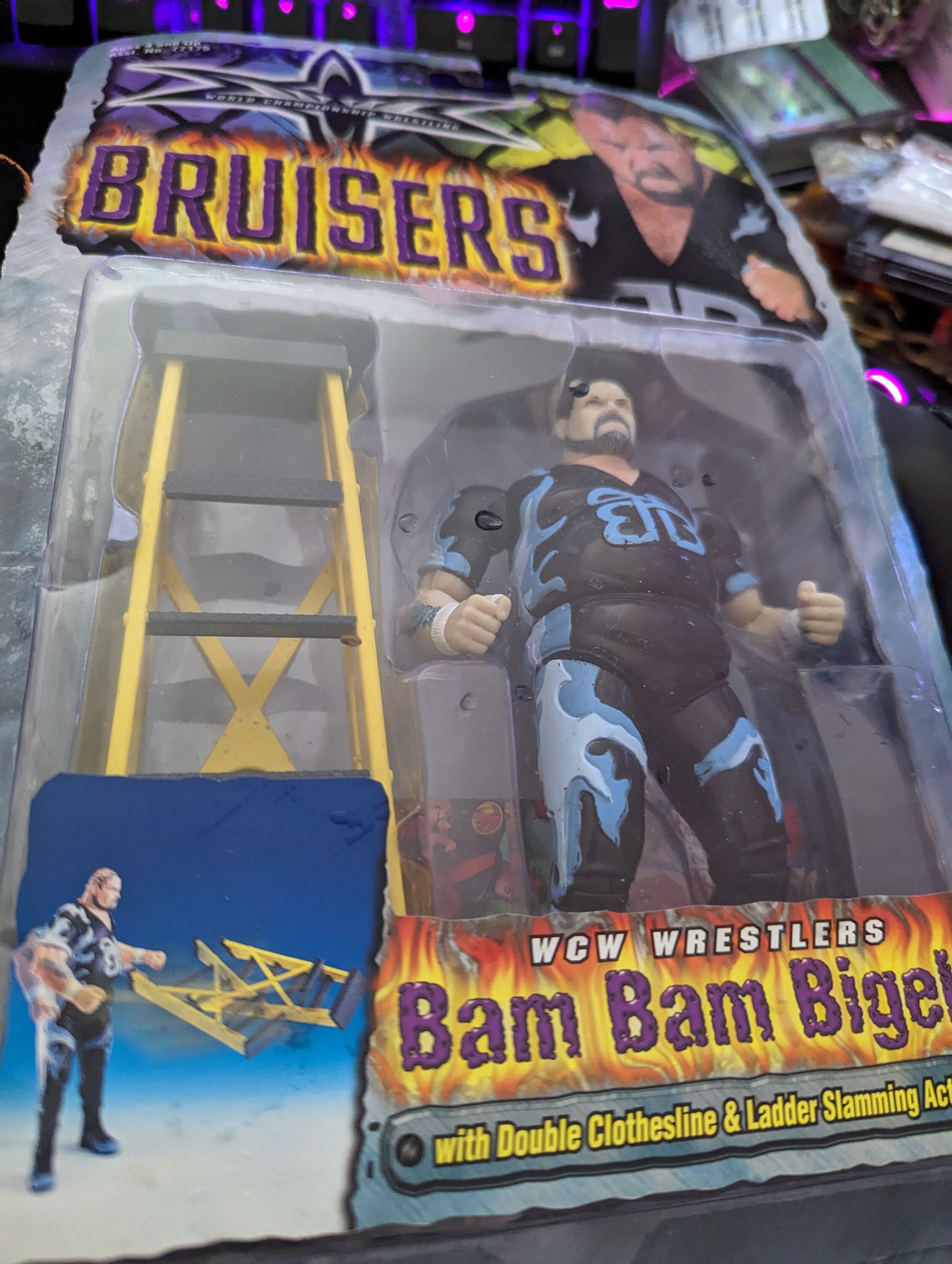 Bam Bam Bigelow Bruisers フィギュア Bam Bam Bigelow Action Figure