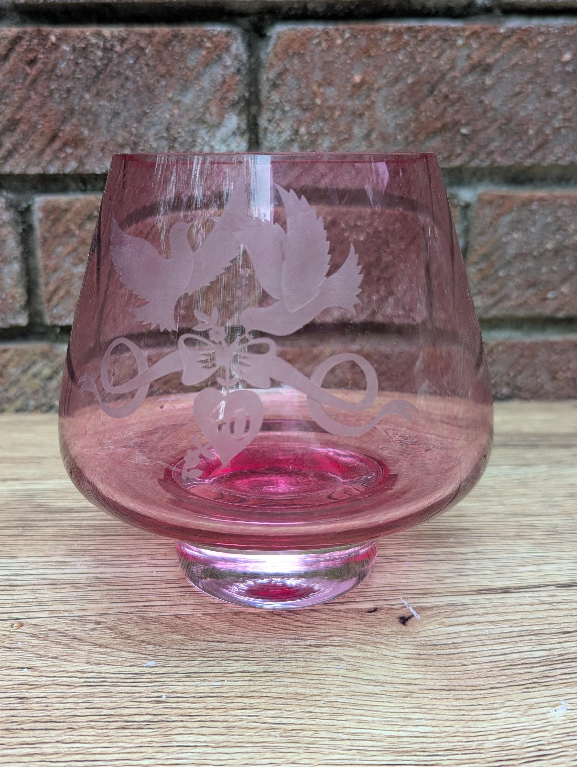 花瓶 ガラス Caithness ケイスネス ヴィンテージ マゼンダ pink 花瓶 ガラス Caithness ケイスネス ヴィンテージ Vintage フラワー