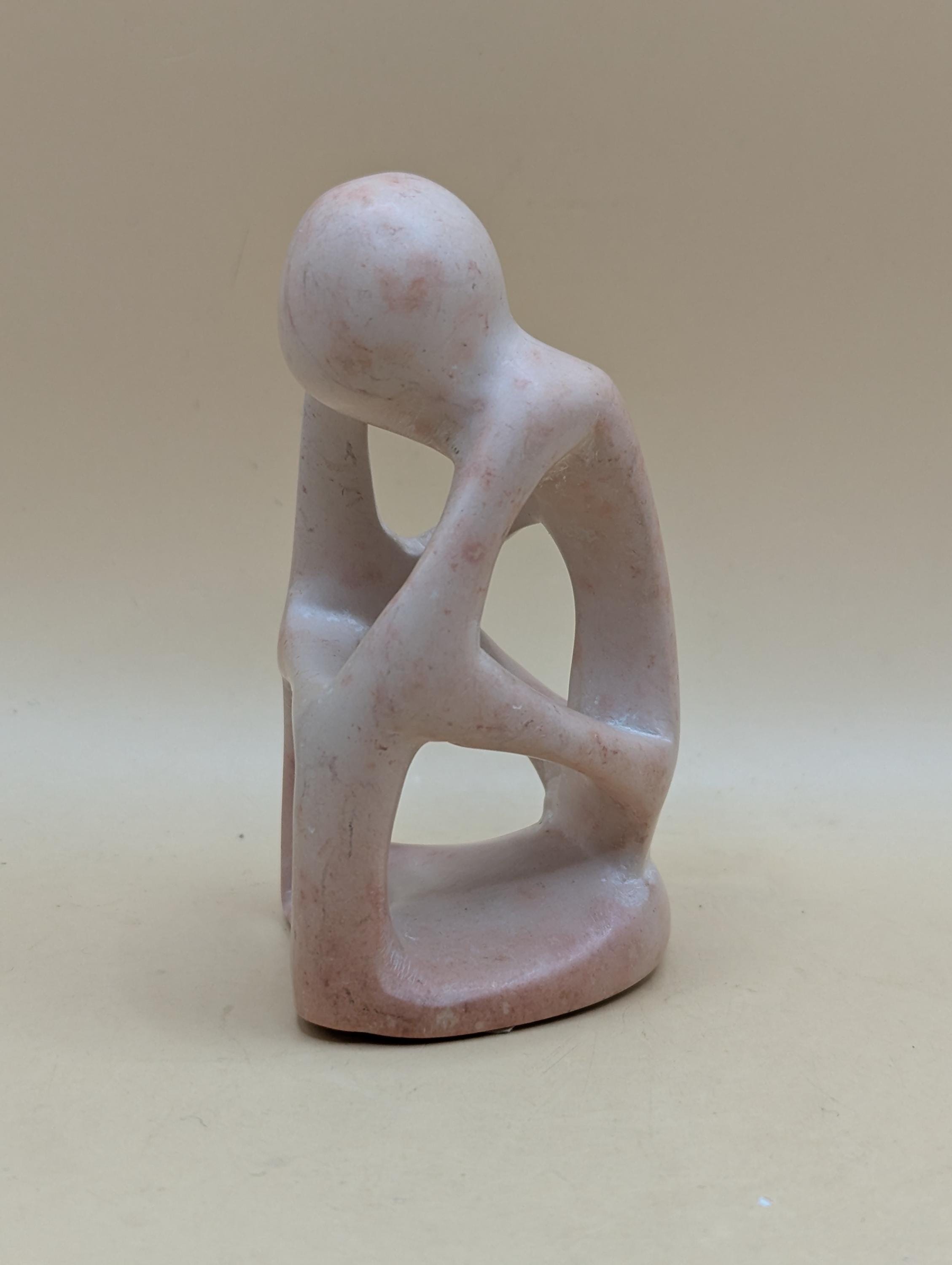 Soapstone thinker - Etsy 日本