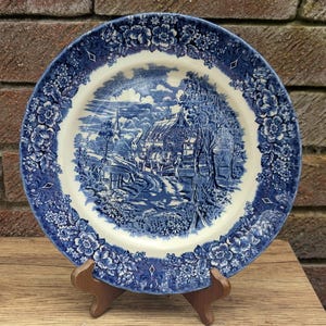 British Anchor Ironstone England Porcelain Plate