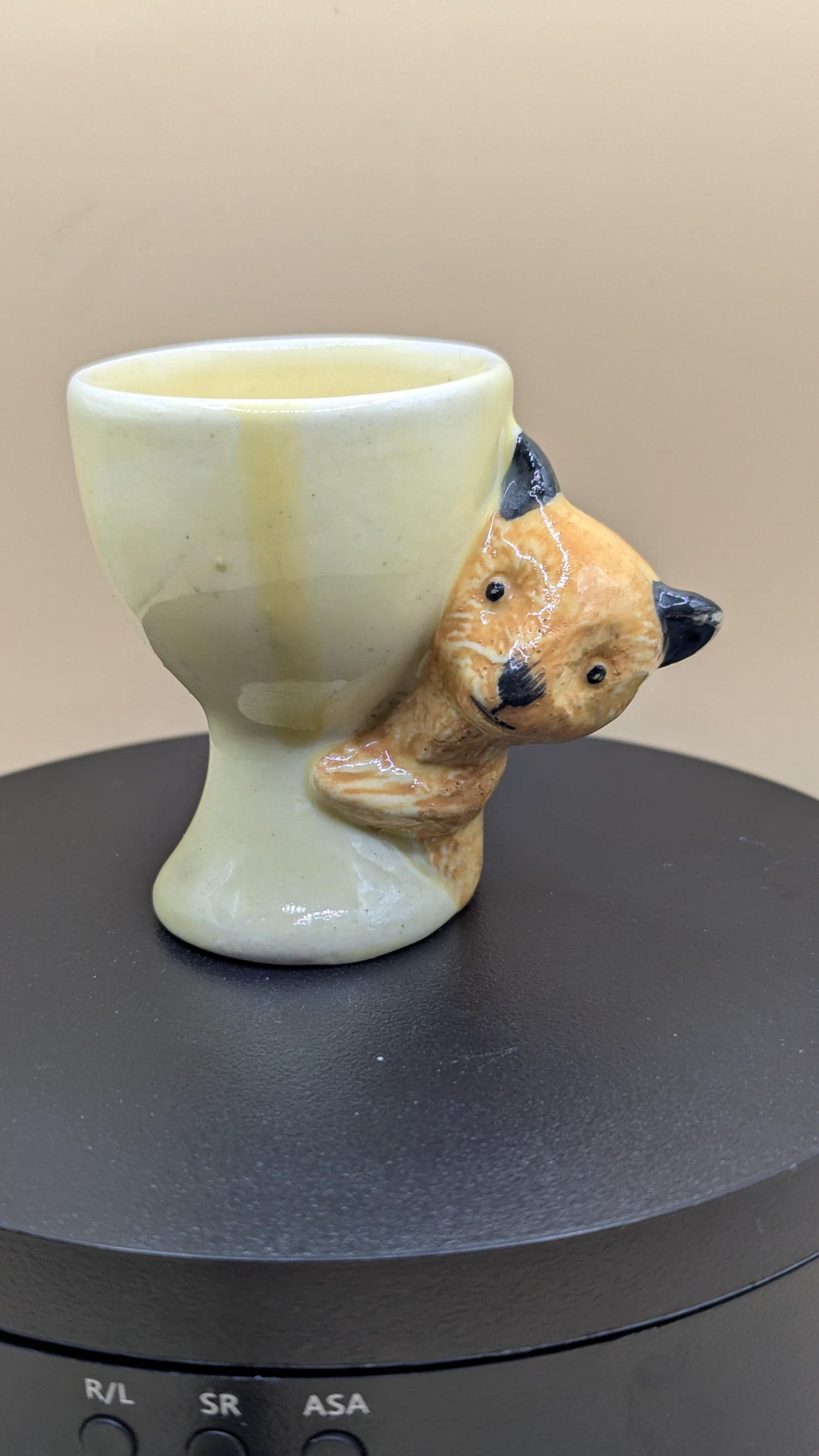 Vintage 1950s Keele Street Pottery Sooty Egg Cup – Licensed 