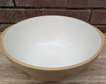 GROSSE Keramik Rührschüssel T G Grüner Gripstand 27cm Vintage